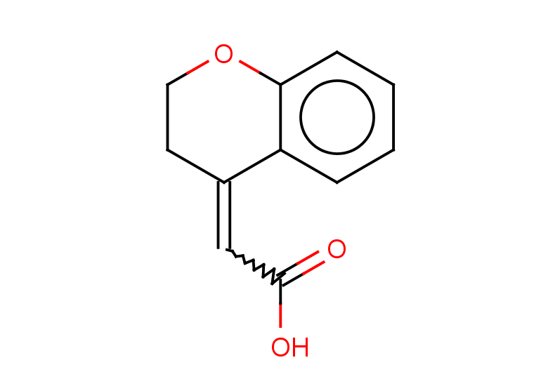 2-(3,4-dihydro-2H-1-benzopyran-4-ylidene)acetic acid