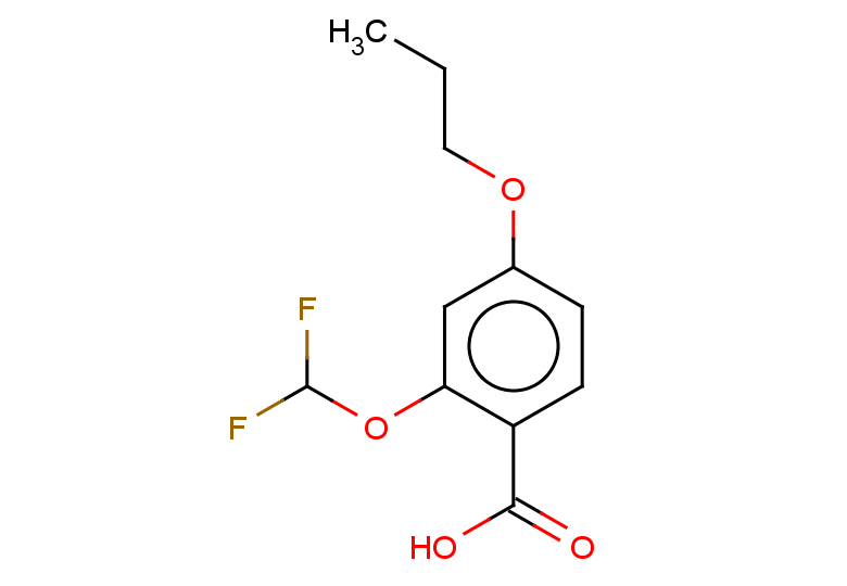 2-(difluoromethoxy)-4-propoxybenzoic acid
