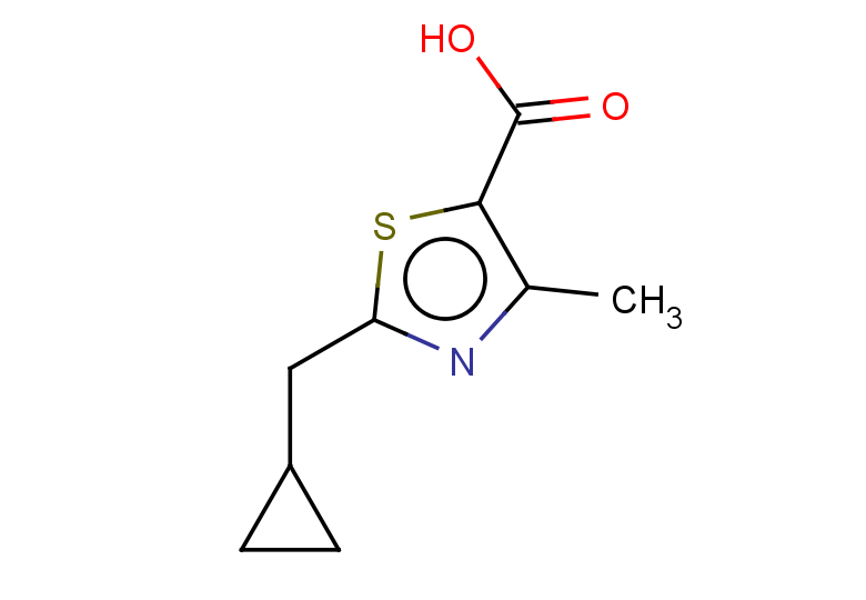 2-(cyclopropylmethyl)-4-methyl-1,3-thiazole-5-carboxylic acid