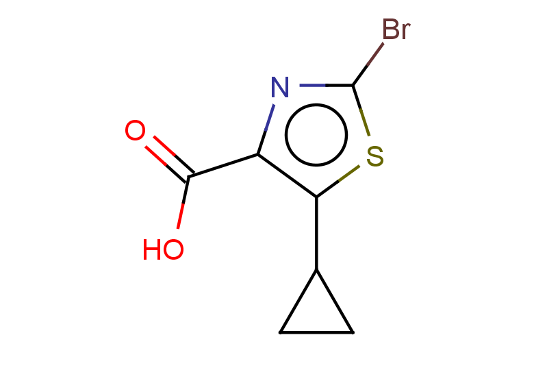 2-bromo-5-cyclopropyl-1,3-thiazole-4-carboxylic acid
