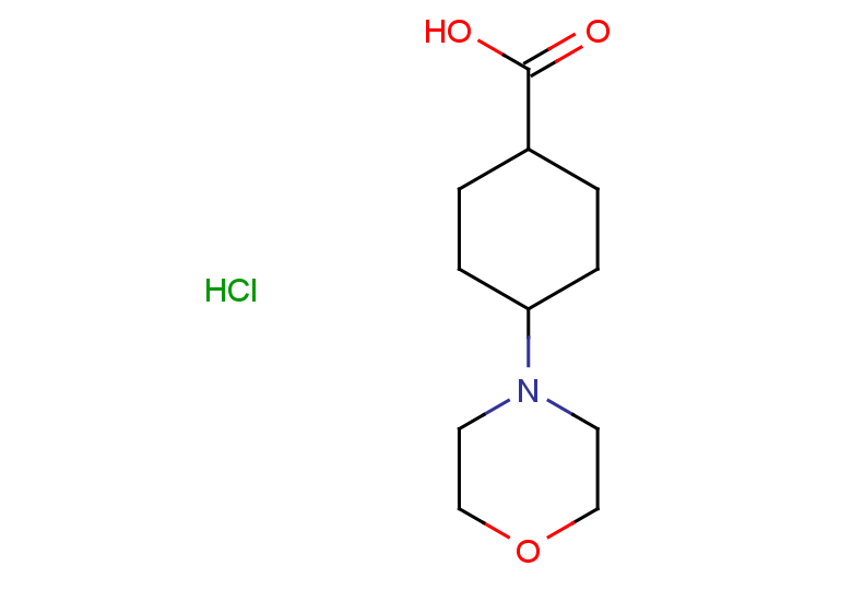 4-(morpholin-4-yl)cyclohexane-1-carboxylic acid hydrochloride