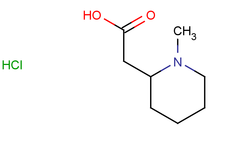 2-(1-methylpiperidin-2-yl)acetic acid hydrochloride