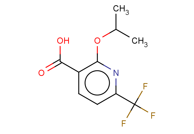 2-(propan-2-yloxy)-6-(trifluoromethyl)pyridine-3-carboxylic acid