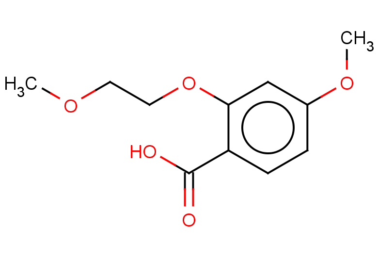 4-methoxy-2-(2-methoxyethoxy)benzoic acid