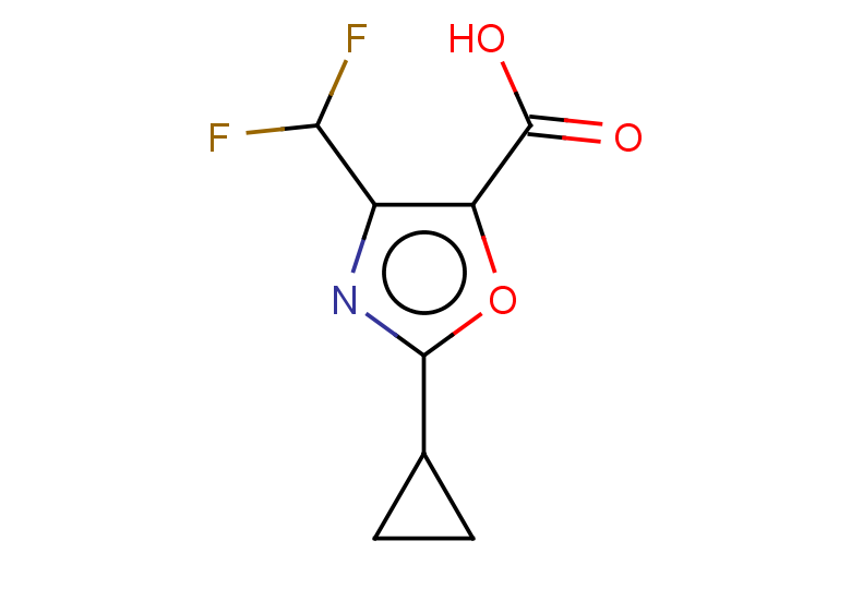 2-cyclopropyl-4-(difluoromethyl)-1,3-oxazole-5-carboxylic acid