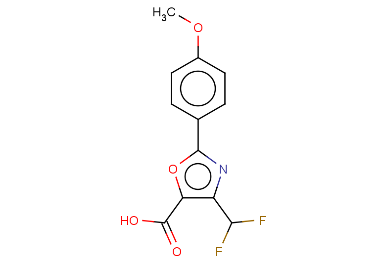 4-(difluoromethyl)-2-(4-methoxyphenyl)-1,3-oxazole-5-carboxylic acid