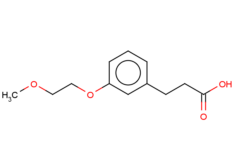 3-[3-(2-methoxyethoxy)phenyl]propanoic acid