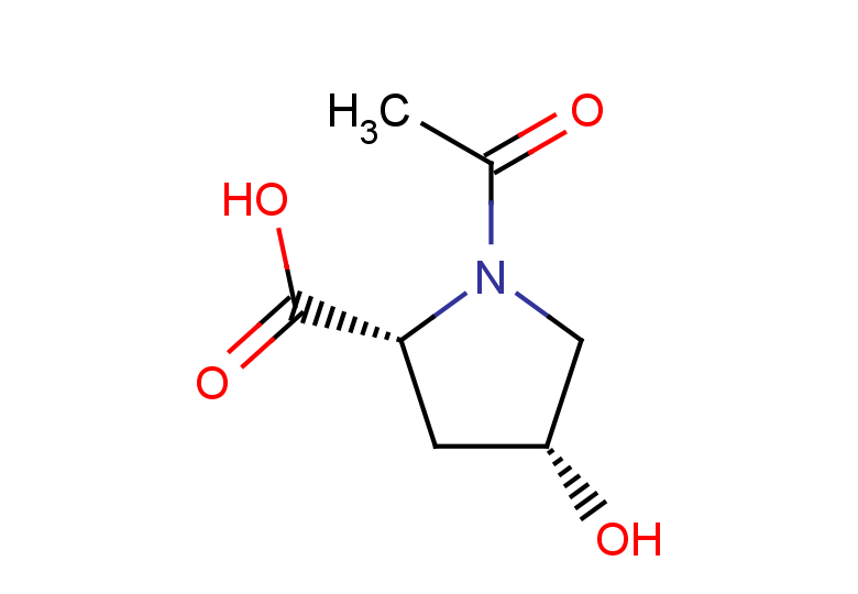 (2R,4R)-1-acetyl-4-hydroxypyrrolidine-2-carboxylic acid