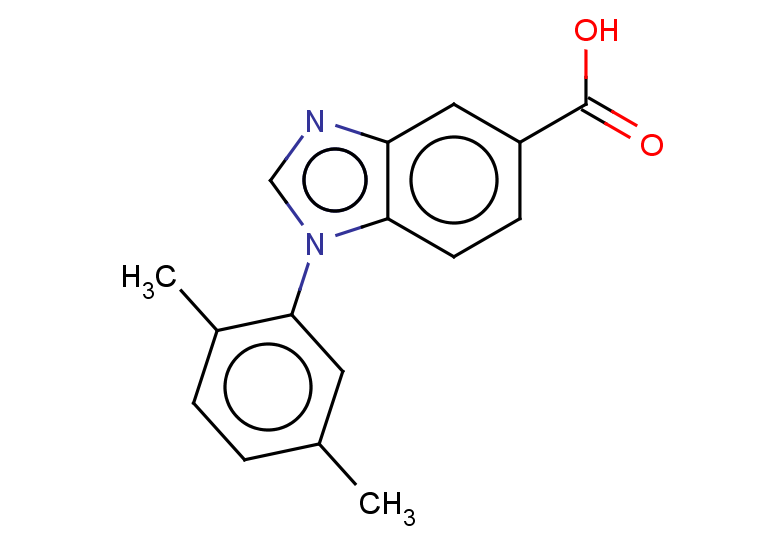 1-(2,5-dimethylphenyl)-1H-1,3-benzodiazole-5-carboxylic acid