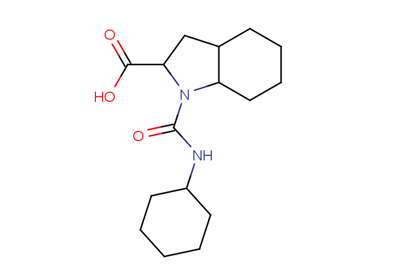 1-(cyclohexylcarbamoyl)-octahydro-1H-indole-2-carboxylic acid