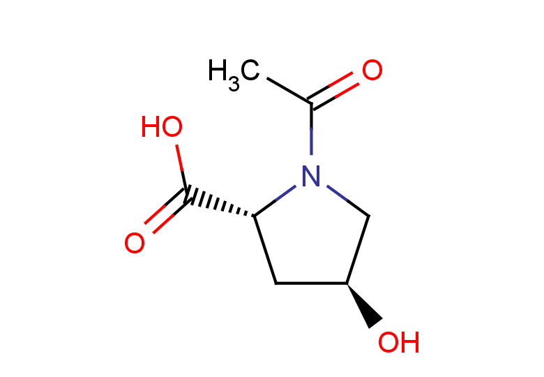 (2R,4S)-1-acetyl-4-hydroxypyrrolidine-2-carboxylic acid