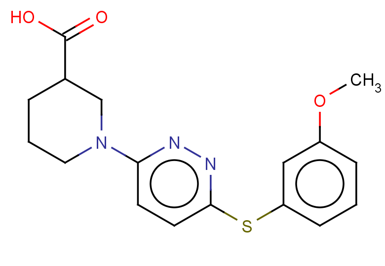 1-{6-[(3-methoxyphenyl)sulfanyl]pyridazin-3-yl}piperidine-3-carboxylic acid