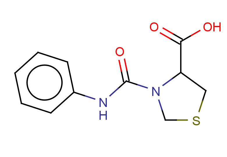 3-(phenylcarbamoyl)-1,3-thiazolidine-4-carboxylic acid