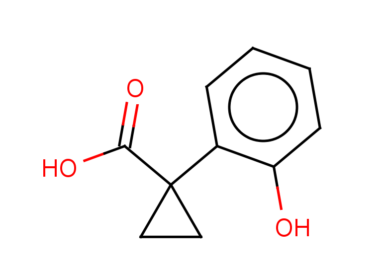 1-(2-hydroxyphenyl)cyclopropane-1-carboxylic acid