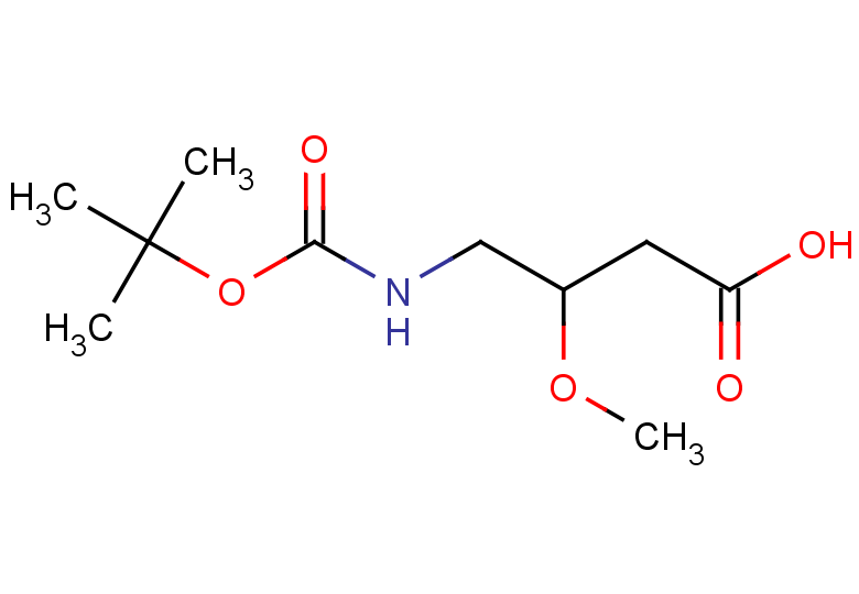 4-{[(tert-butoxy)carbonyl]amino}-3-methoxybutanoic acid