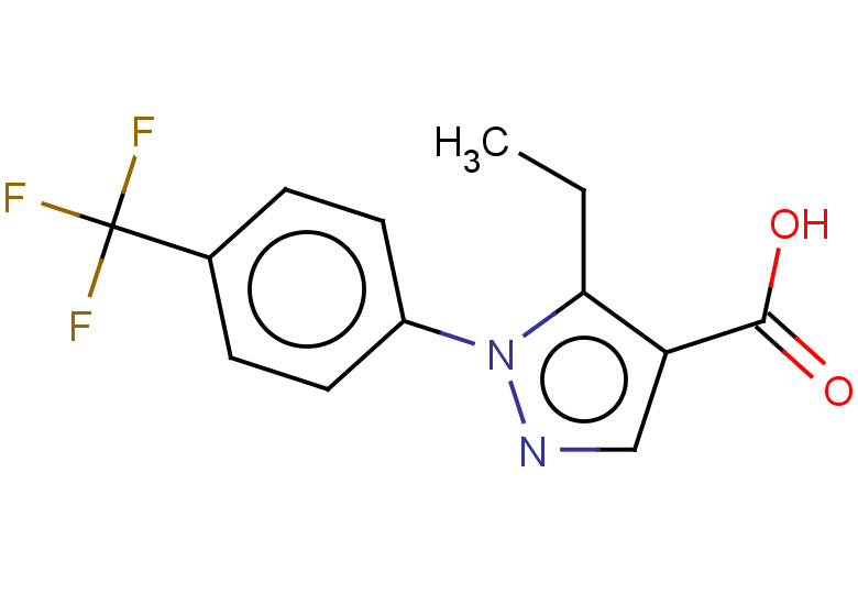 5-ethyl-1-[4-(trifluoromethyl)phenyl]-1H-pyrazole-4-carboxylic acid