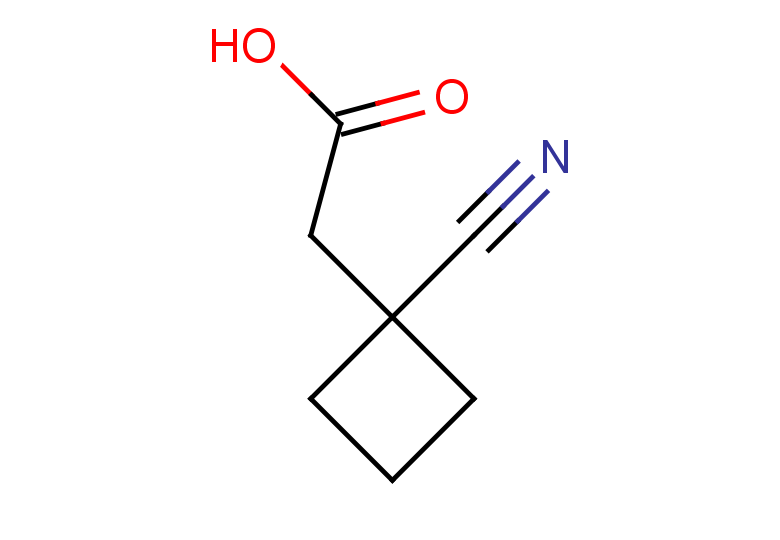 2-(1-cyanocyclobutyl)acetic acid