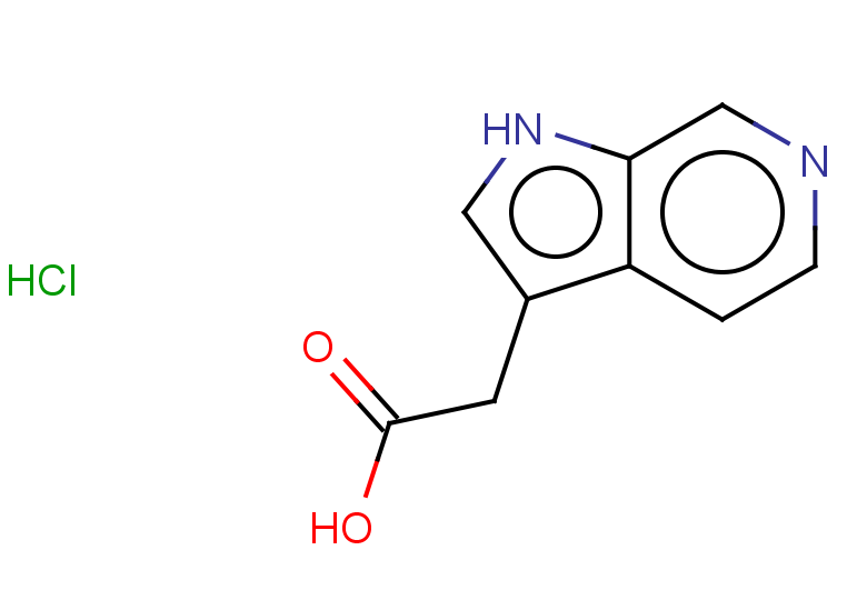 2-{1H-pyrrolo[2,3-c]pyridin-3-yl}acetic acid hydrochloride
