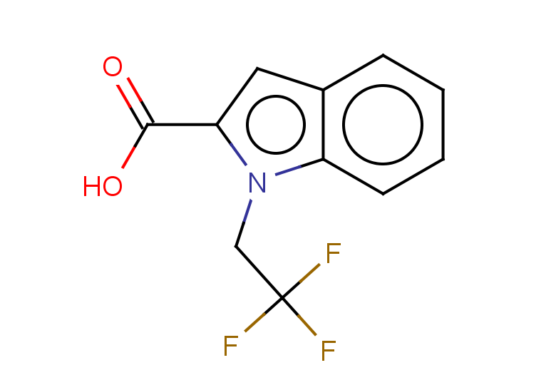 1-(2,2,2-trifluoroethyl)-1H-indole-2-carboxylic acid