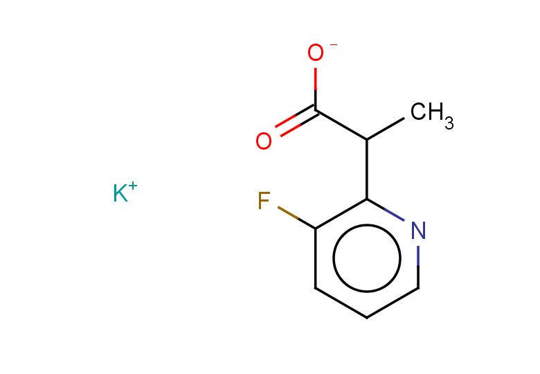 potassium 2-(3-fluoropyridin-2-yl)propanoate