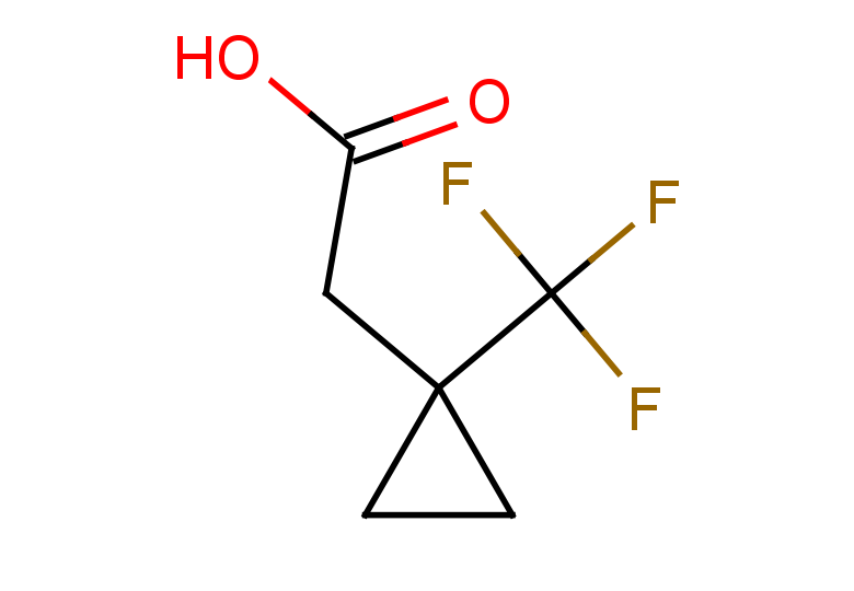 2-[1-(trifluoromethyl)cyclopropyl]acetic acid