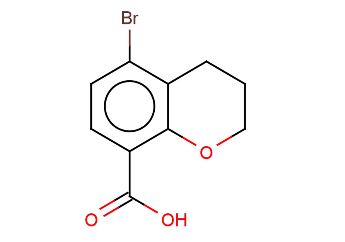 5-bromo-3,4-dihydro-2H-1-benzopyran-8-carboxylic acid