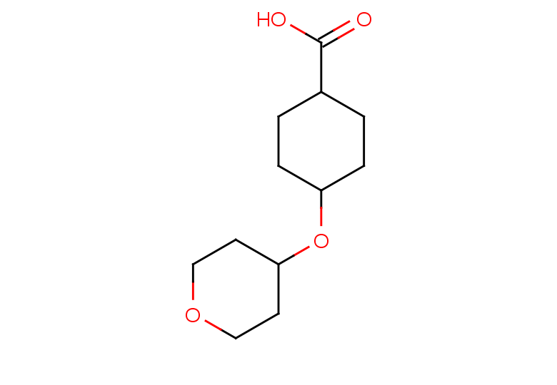 4-(oxan-4-yloxy)cyclohexane-1-carboxylic acid, Mixture of diastereomers