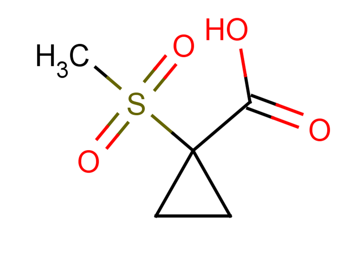 1-methanesulfonylcyclopropane-1-carboxylic acid