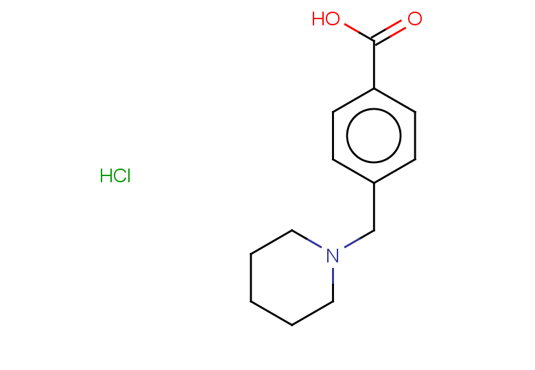 4-(piperidin-1-ylmethyl)benzoic acid hydrochloride