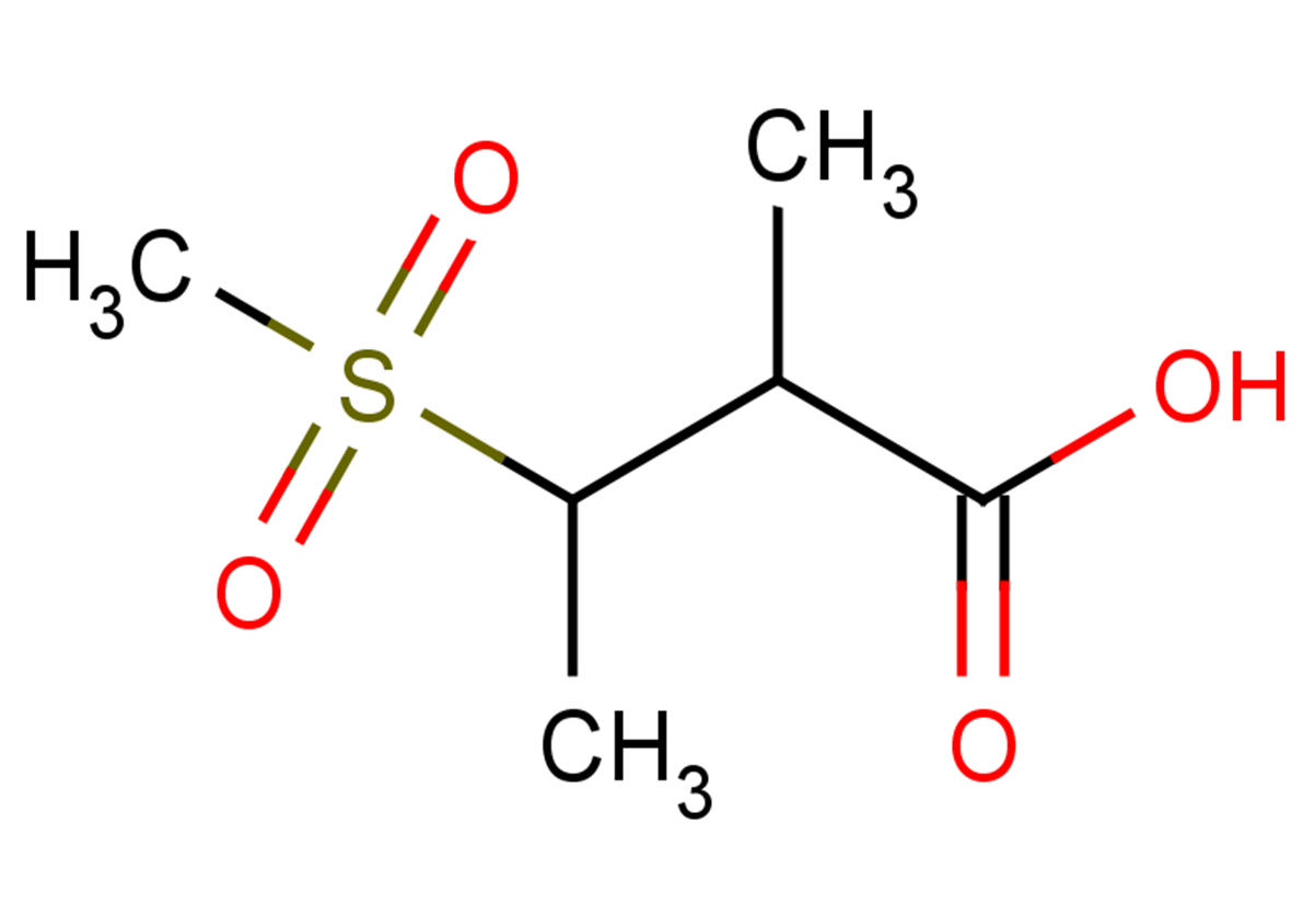 3-methanesulfonyl-2-methylbutanoic acid