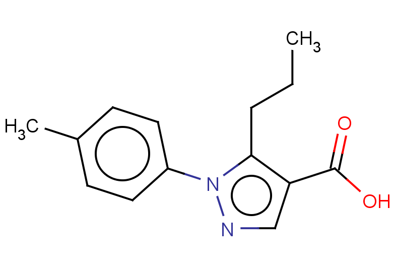 1-(4-methylphenyl)-5-propyl-1H-pyrazole-4-carboxylic acid