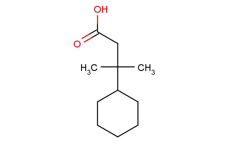 3-cyclohexyl-3-methylbutanoic acid