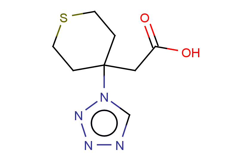 2-[4-(1H-1,2,3,4-tetrazol-1-yl)thian-4-yl]acetic acid
