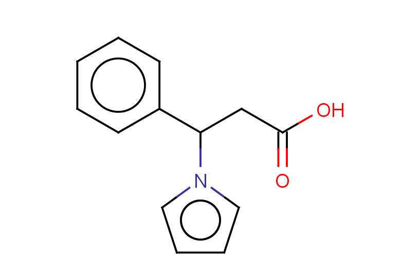 3-phenyl-3-(1H-pyrrol-1-yl)propanoic acid