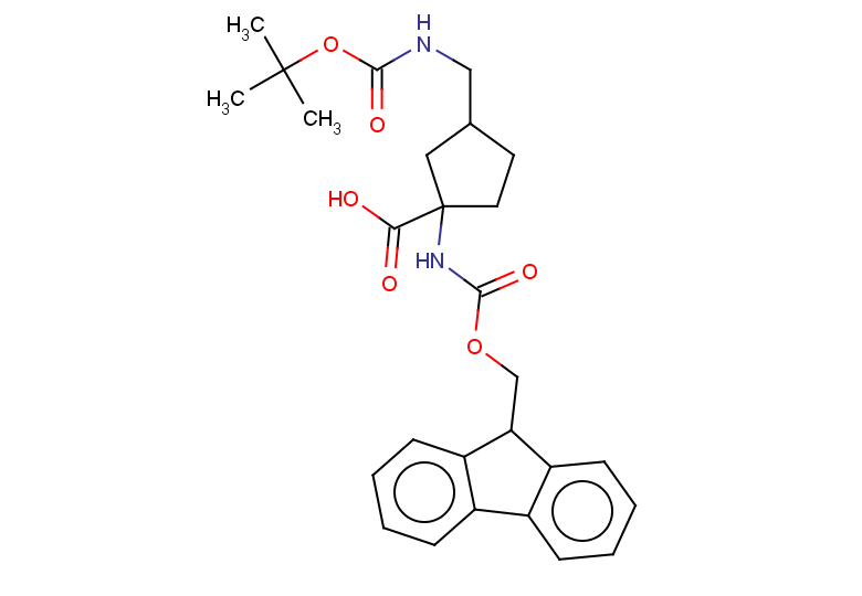 3-({[(tert-butoxy)carbonyl]amino}methyl)-1-{[(9H-fluoren-9-ylmethoxy)carbonyl]amino}cyclopentane-1-carboxylic acid