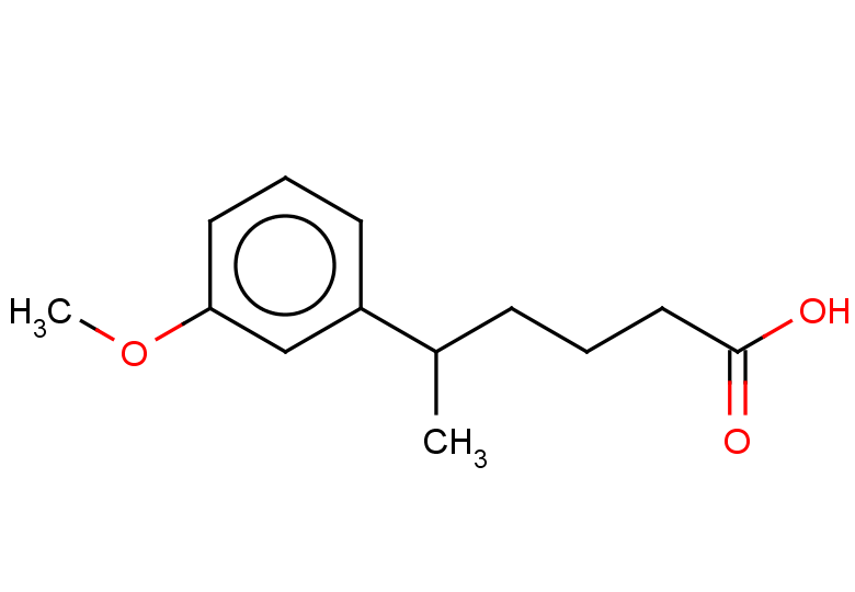 5-(3-methoxyphenyl)hexanoic acid