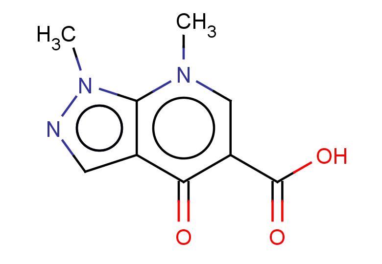 1,7-dimethyl-4-oxo-1H,4H,7H-pyrazolo[3,4-b]pyridine-5-carboxylic acid