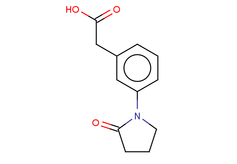 2-[3-(2-oxopyrrolidin-1-yl)phenyl]acetic acid
