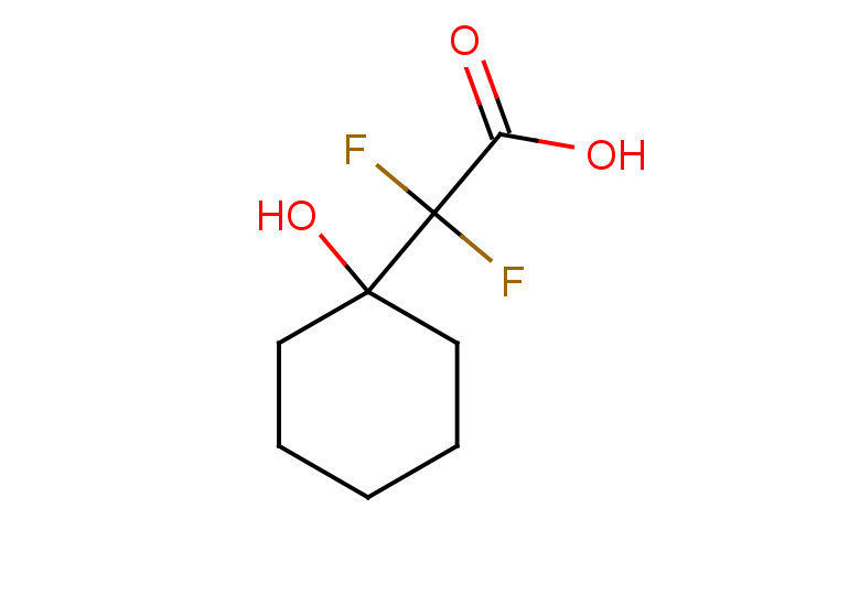 2,2-difluoro-2-(1-hydroxycyclohexyl)acetic acid