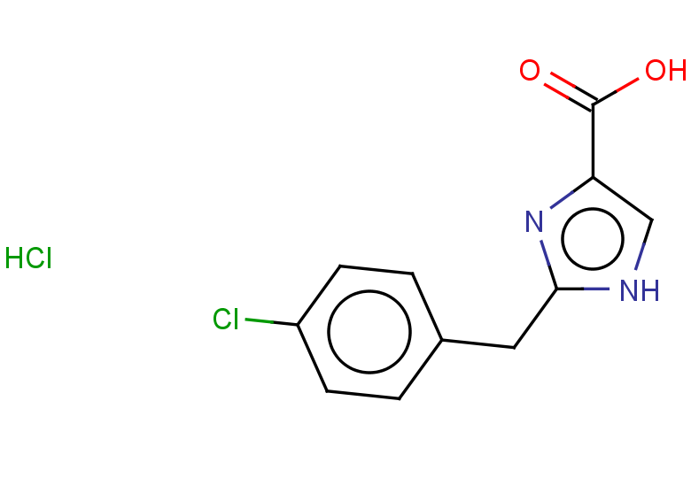 2-[(4-chlorophenyl)methyl]-1H-imidazole-4-carboxylic acid hydrochloride