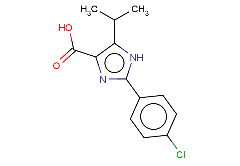 2-(4-chlorophenyl)-5-(propan-2-yl)-1H-imidazole-4-carboxylic acid