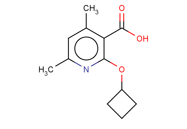 2-cyclobutoxy-4,6-dimethylpyridine-3-carboxylic acid
