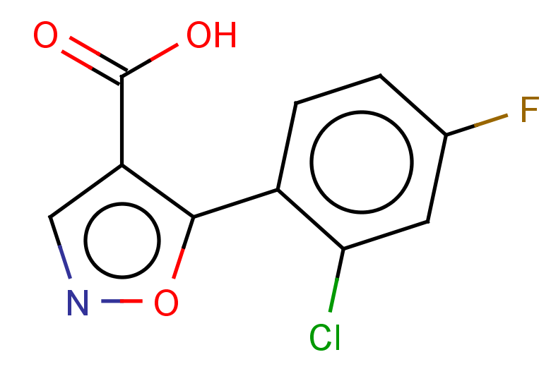 5-(2-chloro-4-fluorophenyl)-1,2-oxazole-4-carboxylic acid