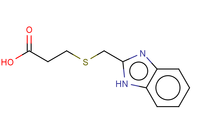 3-[(1H-1,3-benzodiazol-2-ylmethyl)sulfanyl]propanoic acid