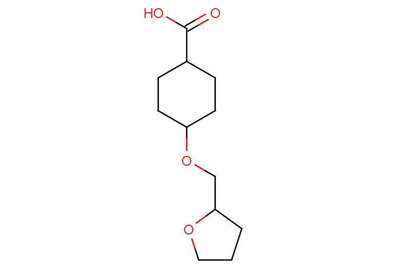 4-[(oxolan-2-yl)methoxy]cyclohexane-1-carboxylic acid, Mixture of diastereomers