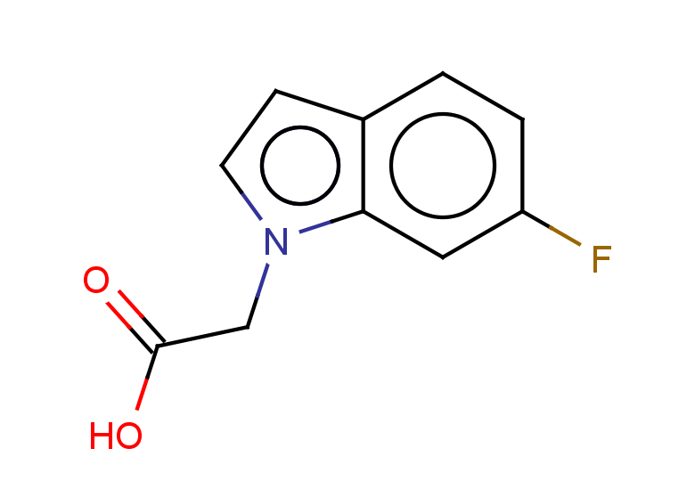 2-(6-fluoro-1H-indol-1-yl)acetic acid