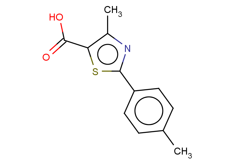 4-methyl-2-(4-methylphenyl)-1,3-thiazole-5-carboxylic acid
