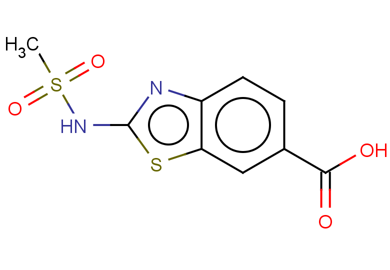 2-methanesulfonamido-1,3-benzothiazole-6-carboxylic acid