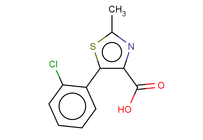 5-(2-chlorophenyl)-2-methyl-1,3-thiazole-4-carboxylic acid