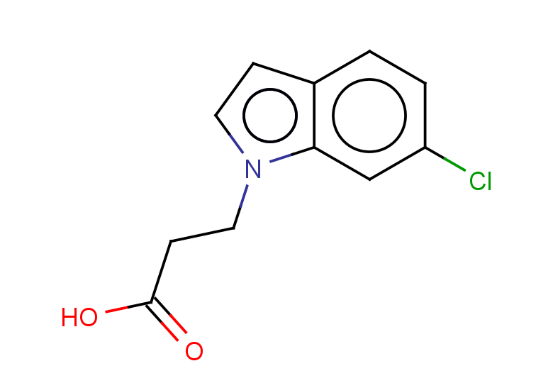 3-(6-chloro-1H-indol-1-yl)propanoic acid